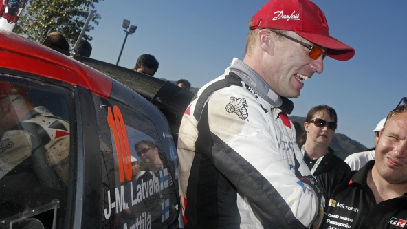 Latvala a Toyota