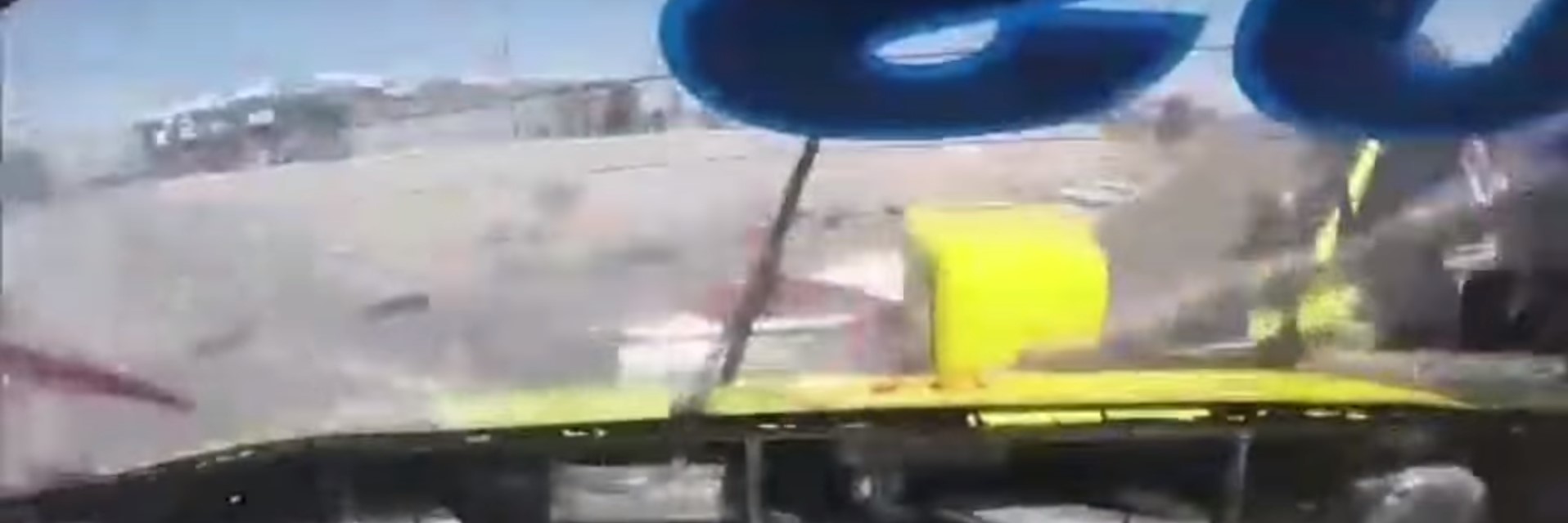 El accidente en La Pedrera desde el Ford de Moriatis El accidente en La Pedrera desde el Ford de Moriatis
