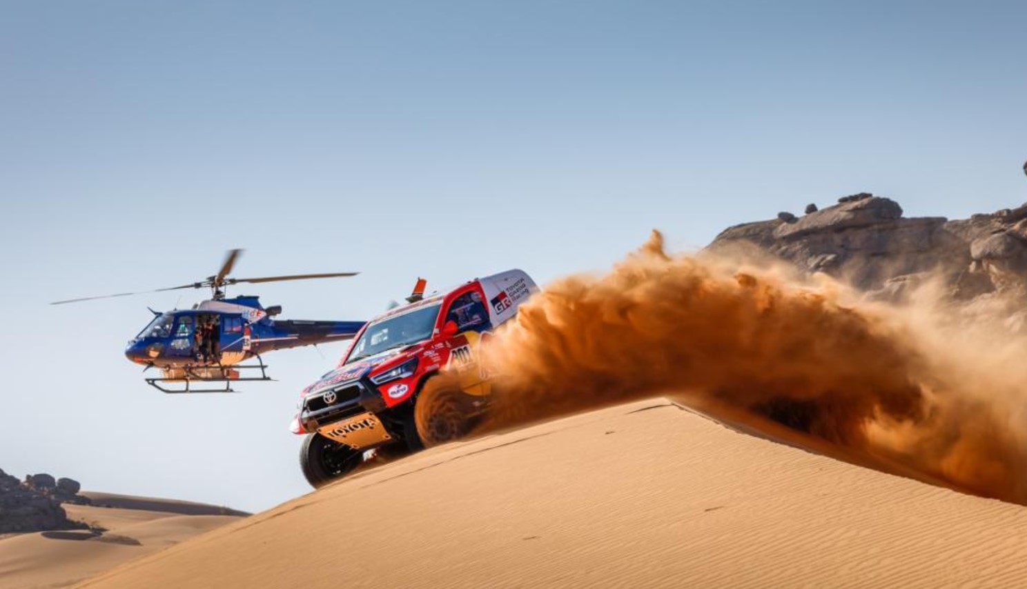 Al-Attiyah se impuso en autos Al-Attiyah se impuso en autos