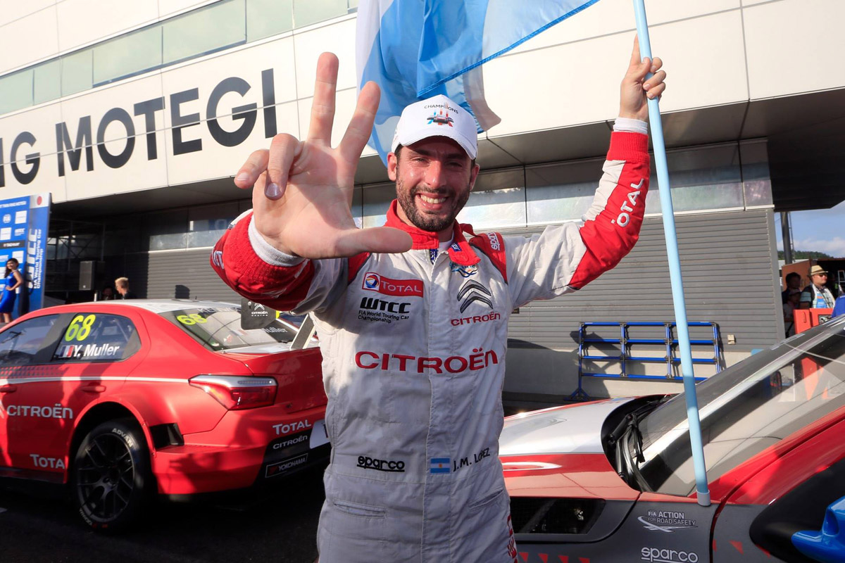 Pechito L&oacute;pez al WEC