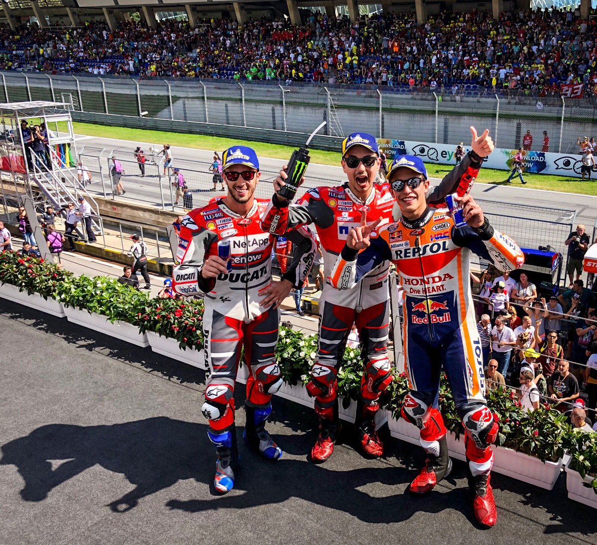 Resultado final del Moto GP en Austria Resultado final del Moto GP en Austria
