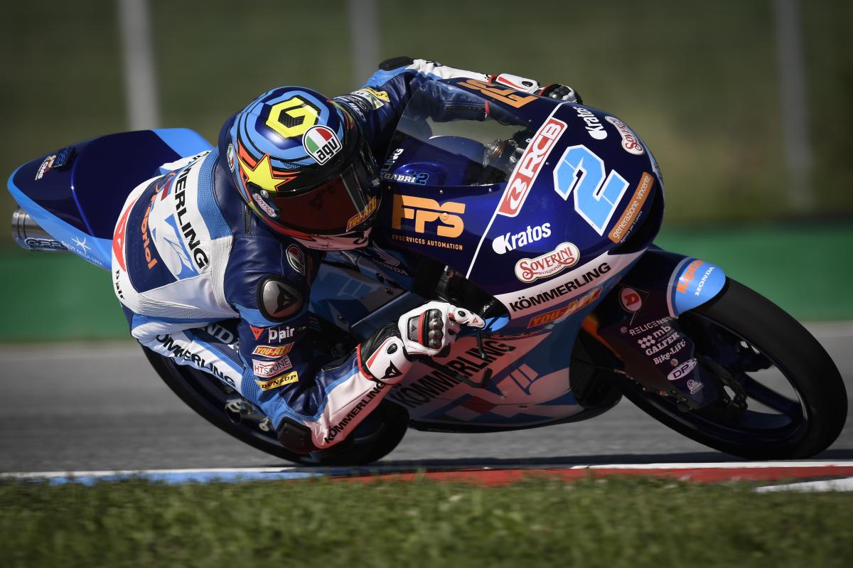Rodrigo fue la referencia del viernes de Moto3