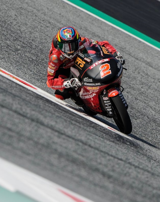 Rodrigo fue s&eacute;ptimo en la clasificaci&oacute;n de Moto3