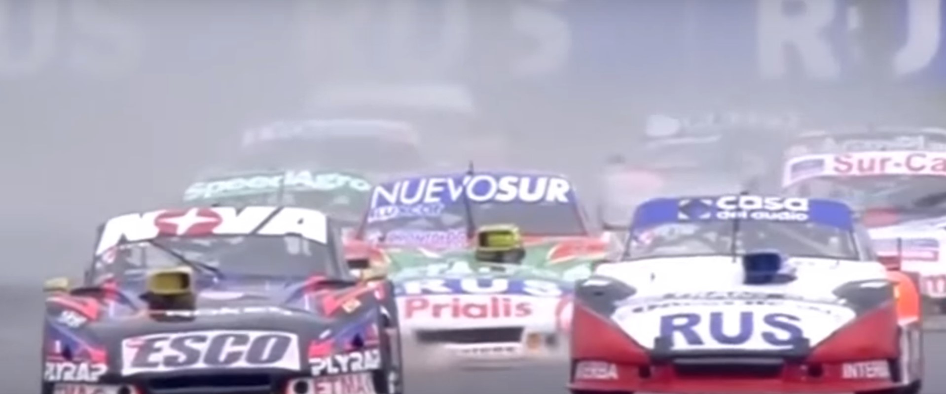 Ruggiero de cuarto a primero en la segunda serie