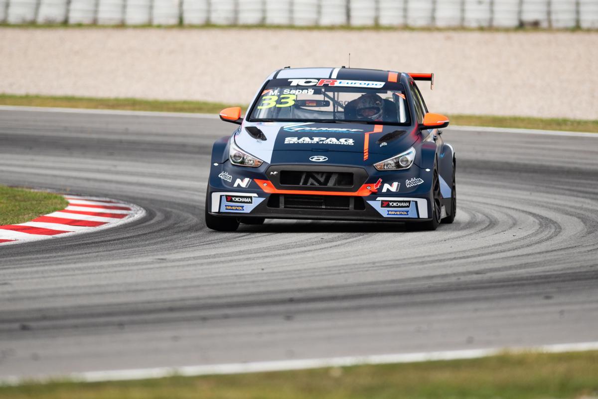 Sapag llegó 12 en la primera carrera del TCR Europeo Sapag llegó 12 en la primera carrera del TCR Europeo