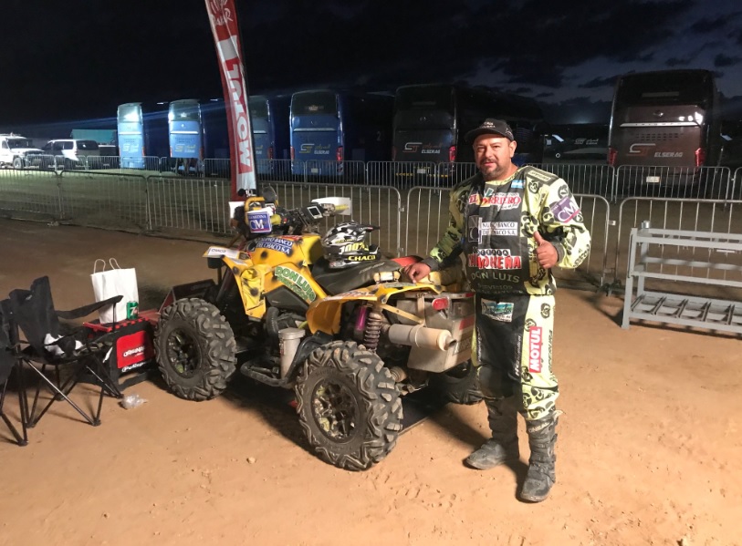 VERZA, EL ARGENTINO QUE DEFIENDE AL YAGUARET&Eacute; EN EL DAKAR