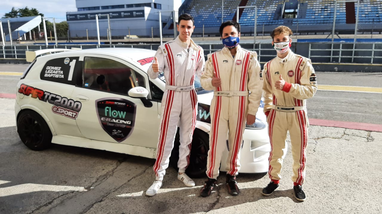 Los simracers destacados probaron con la Fiat Competizione